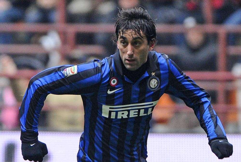 Milito contrariato per il mancato ingresso in campo