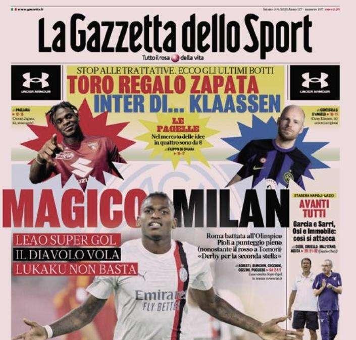 Prima GdS - Inter di Klaassen, stop alle trattative 