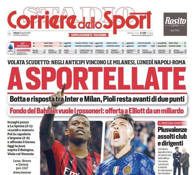 Prima CdS - Volata scudetto a sportellate
