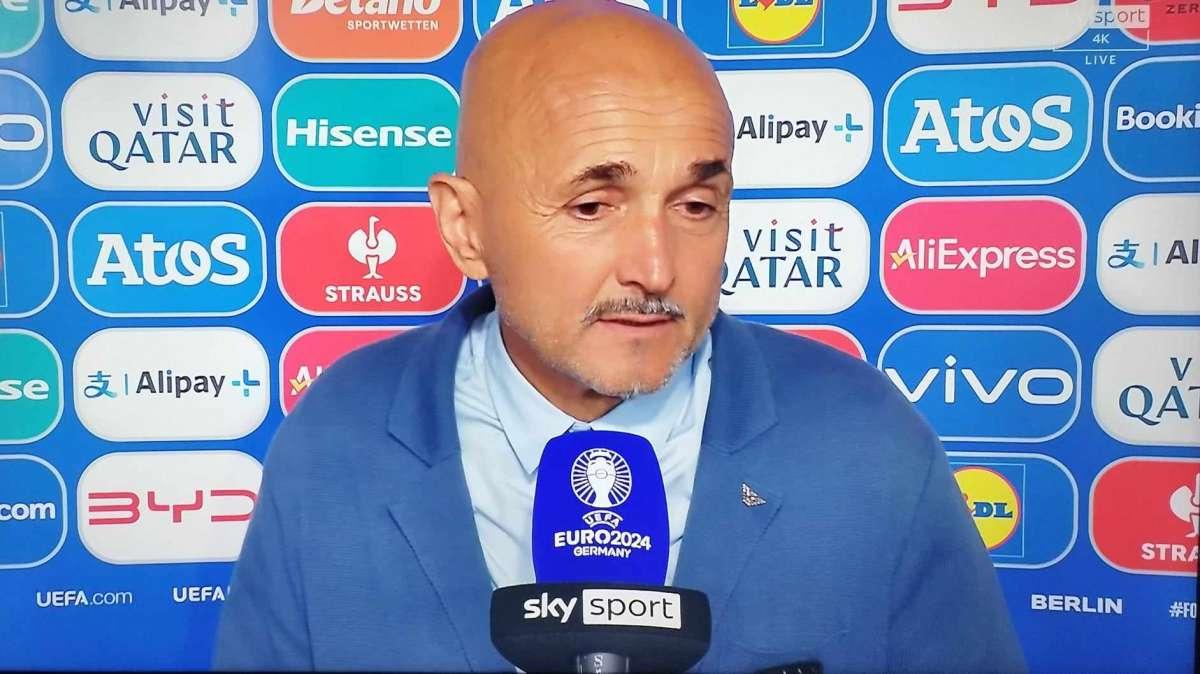 Spalletti a Sky: "Ho avuto meno tempo di altri per preparare l'Europeo. Ma il responsabile sono io"