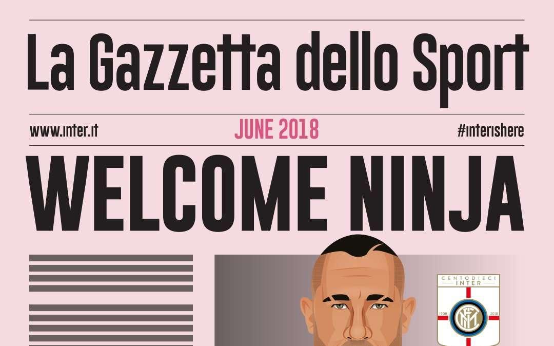 Branded content con la Gazzetta dello Sport per annunciare Nainggolan
