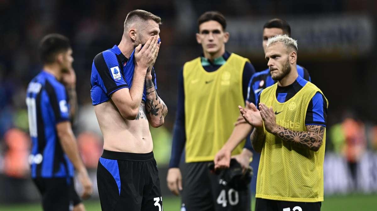 GdS - Inter depressa, rischia di sprofondare. Se non vince nemmeno quando gioca bene...