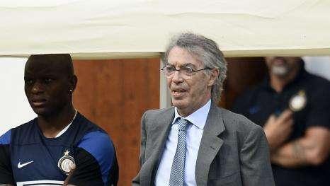 Il presidente Moratti cena con la squadra ad Appiano