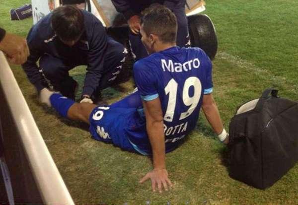 Choc incredibile: Ruben Botta si è rotto legamenti e menisco! Fuori 6 mesi