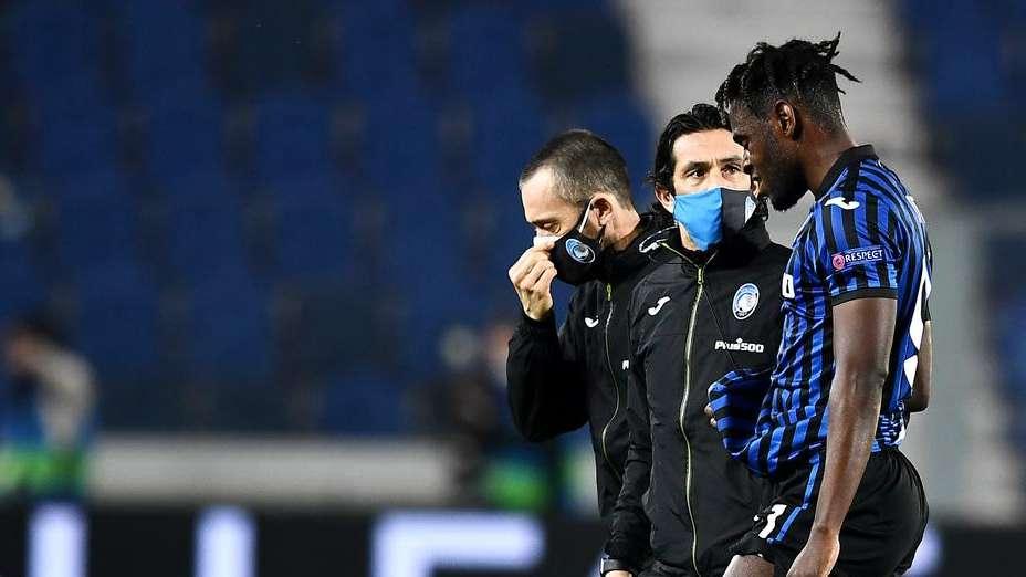 Sky - Atalanta, semplice contrattura per Zapata: la gara con l'Inter non è a rischio 