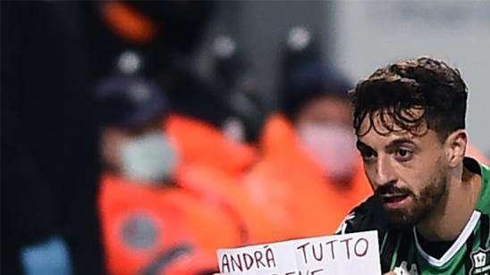 Sassuolo, Caputo: "Giocare mi manca troppo. Se Conte mi vuole all'Inter? Risposta non banale"
