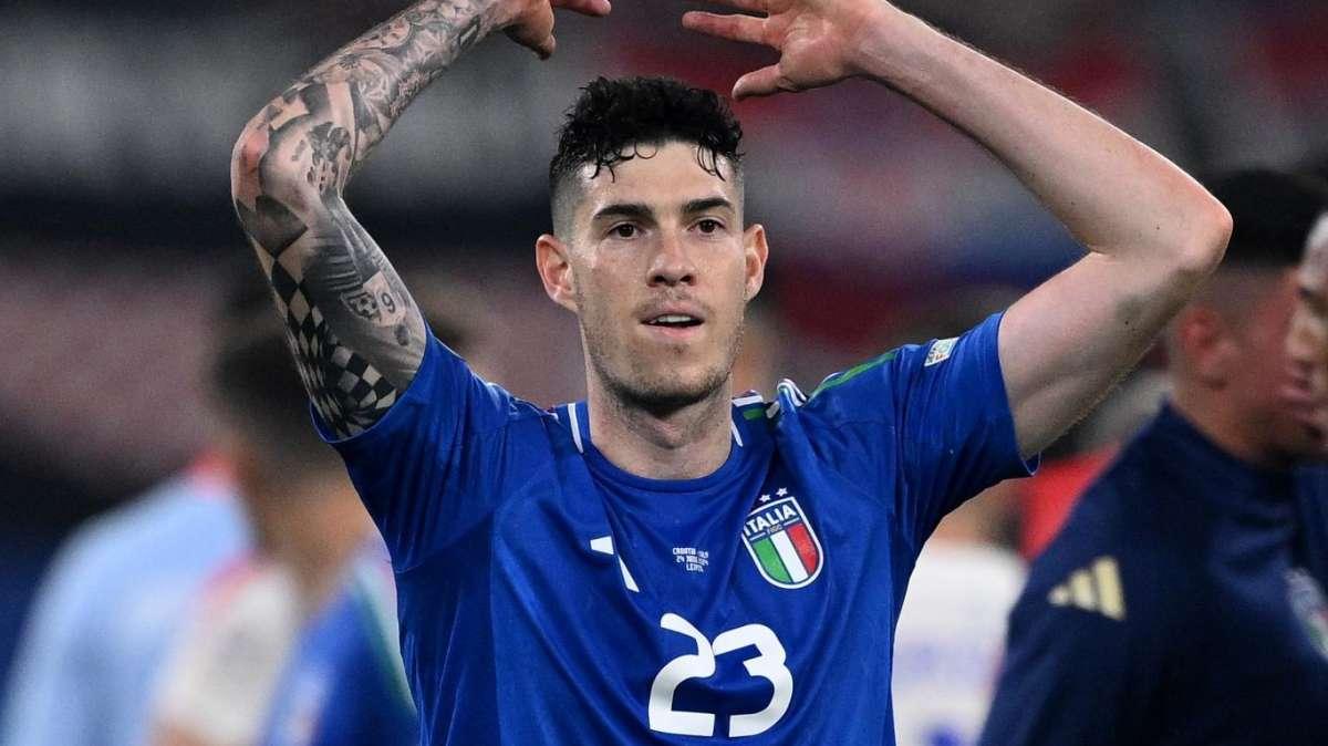 Sky - Svizzera-Italia, Bastoni in gruppo dopo la sessione in palestra. Dimarco si è allenato a parte 