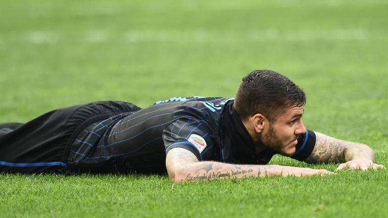 Icardi in dubbio per la gara di domani contro il Carpi