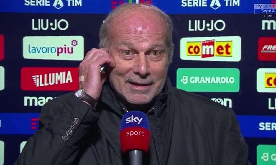 Sabatini al veleno: "Martinez fa un tuffetto, Palacio prende fallo. Conte ha delegittimato il nostro gol"