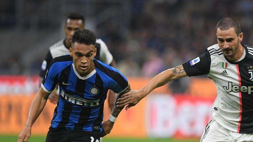 Inter-Juventus - Lautaro crea spazi per attaccare. Ma il fraseggio della Juve manda fuori giri la pressione nerazzurra