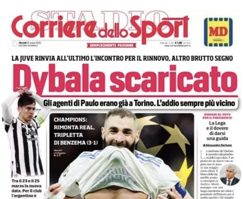 Prima CdS - Dybala scaricato: addio sempre più vicino 