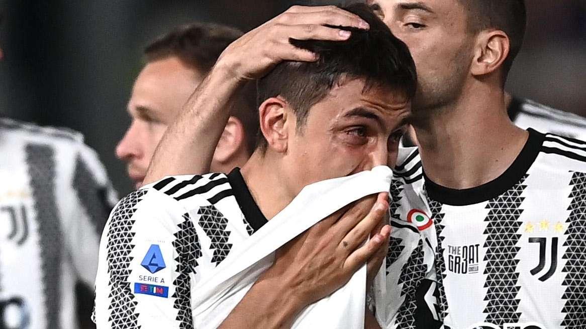 Allegri: "Dybala non pronto a lasciare la Juve? Non credo, ha pianto per l'emozione"
