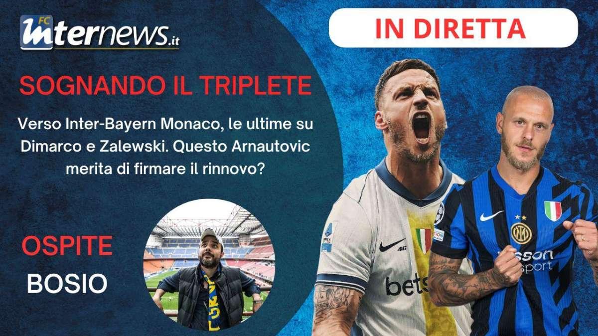 Rivivi la diretta! Verso INTER-BAYERN MONACO, come sta DIMARCO? ARNAUTOVIC nuovo IDOLO: merita il RINNOVO?