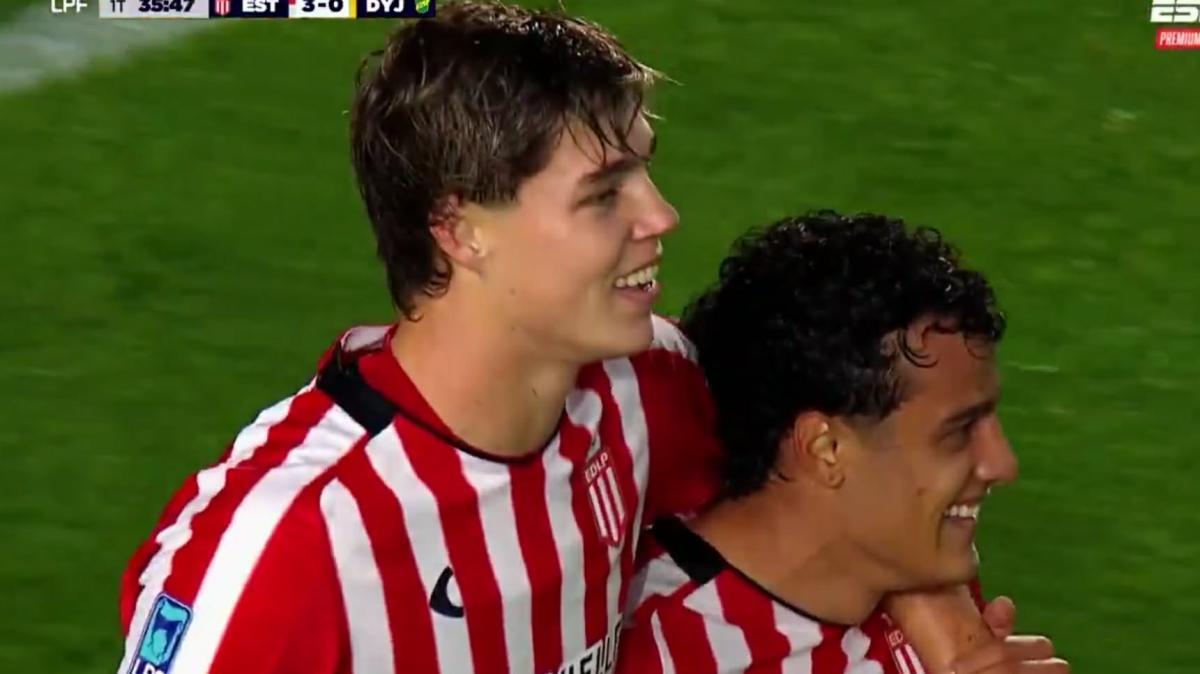 Palacios da eroe a brivido: segna il 3-0 dell’Estudiantes, poi infortunio