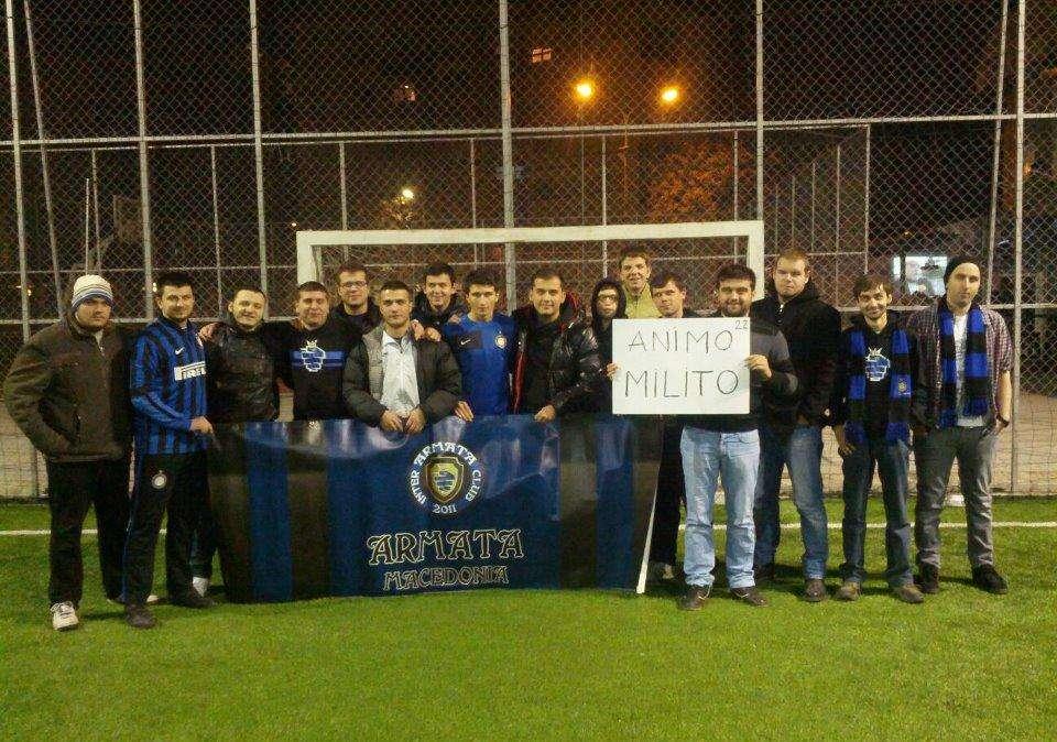 Dall'IC Armata Macedonia un messaggio per Milito