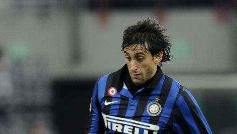 Milito capocannoniere dell'Inter con 6 reti all'attivo