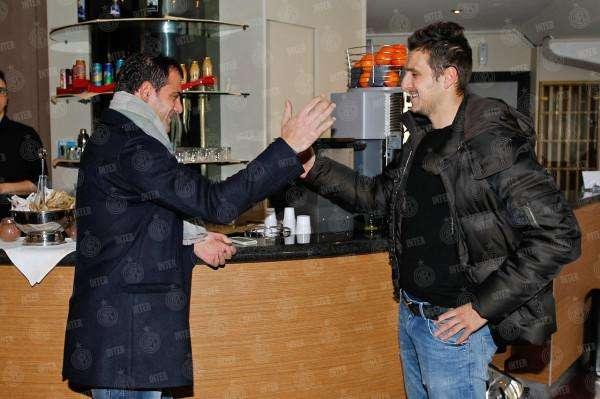 FOTO - Il saluto fra Deki e Kuzmanovic ad Appiano