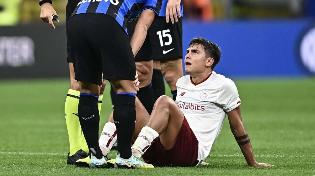 Dybala a rischio per Roma-Inter? Nuovo infortunio muscolare per la Joya: solo 25' in campo col Feyenoord