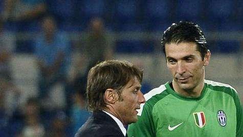Buffon: "Conte all'Inter? Le scelte professionali, anche se spiazzanti, non possono sporcare un passato come il suo"