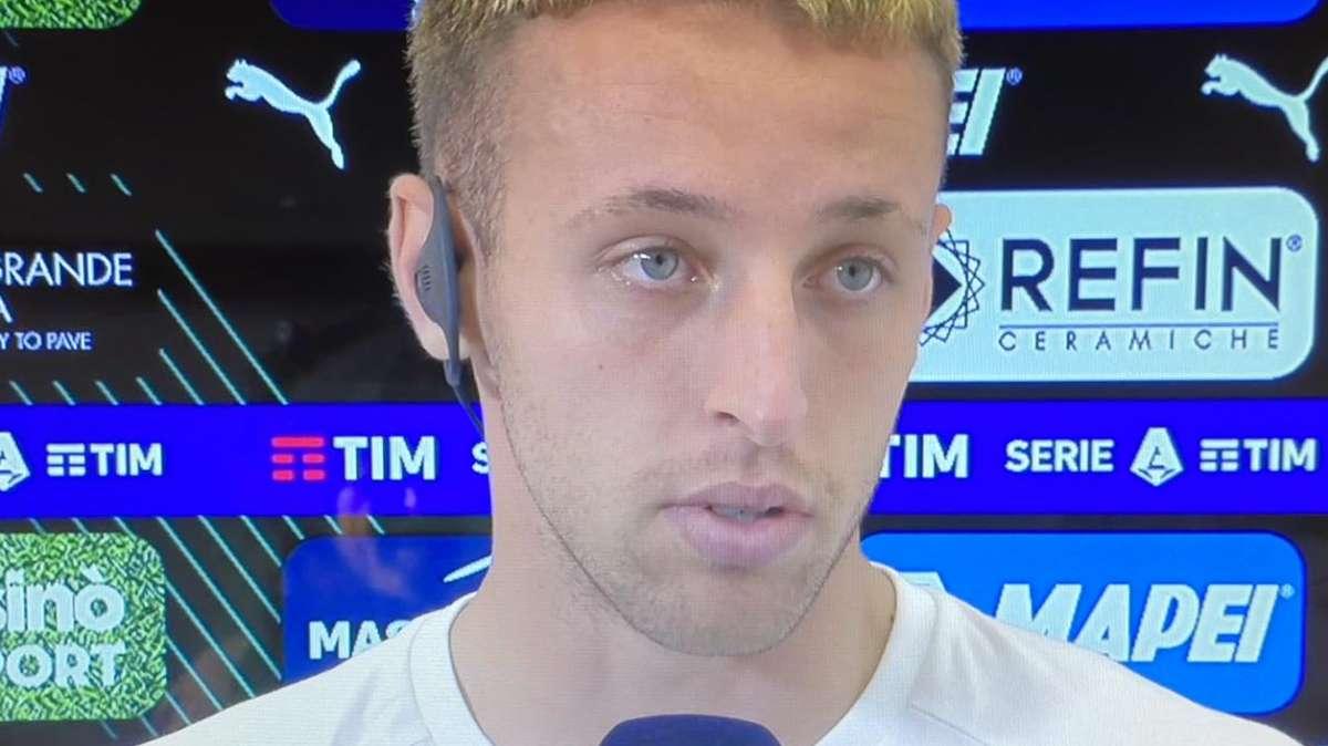 Sassuolo, Frattesi a DAZN: "Contenti per la prestazione, ma dispiaciuti per il ko"