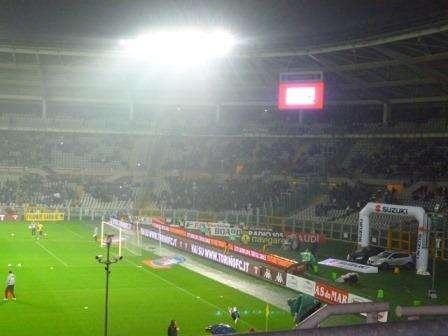 Il settore dei tifosi Inter