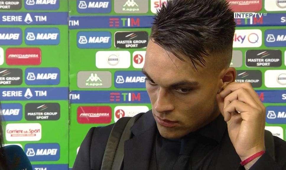 Lautaro a Sky: "Risultato importante, ma bisogna gestire meglio il vantaggio. Il feeling con Lukaku cresce e questo è importante"