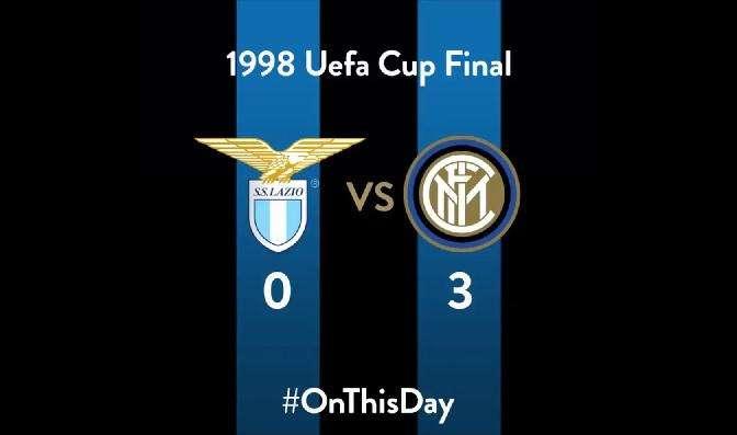 Coppa Uefa 1998: venti anni fa esatti, l'Inter trionfava sulla Lazio al Parco dei Principi