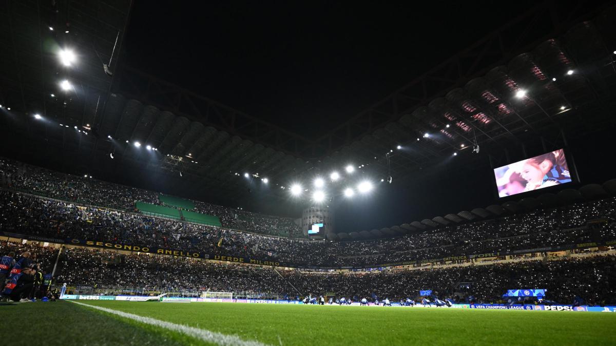 Inter-Club Brugge, che colpo d'occhio! presenti circa 74 mila spettatori