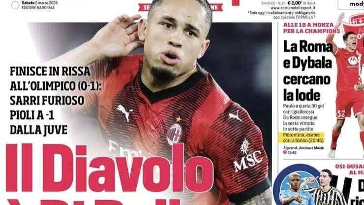 Prima CdS - De La punta all’esclusione della Juve dal Mondiale 