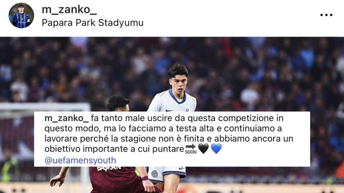 Zanchetta jr.: “Uscire così fa male. Ma testa alta, abbiamo un obiettivo da puntare”