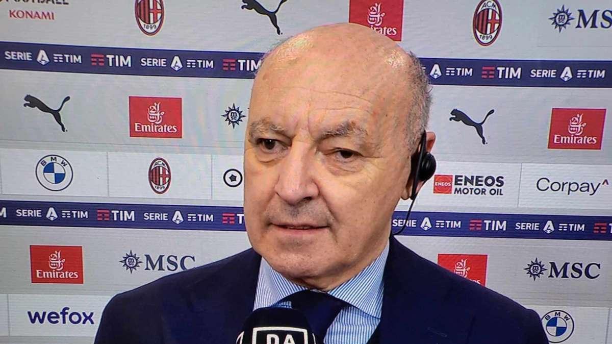 Marotta: "Prima dedica per Zhang, che ha sofferto a distanza. Il prossimo mercato? Se qualcuno andrà via..."
