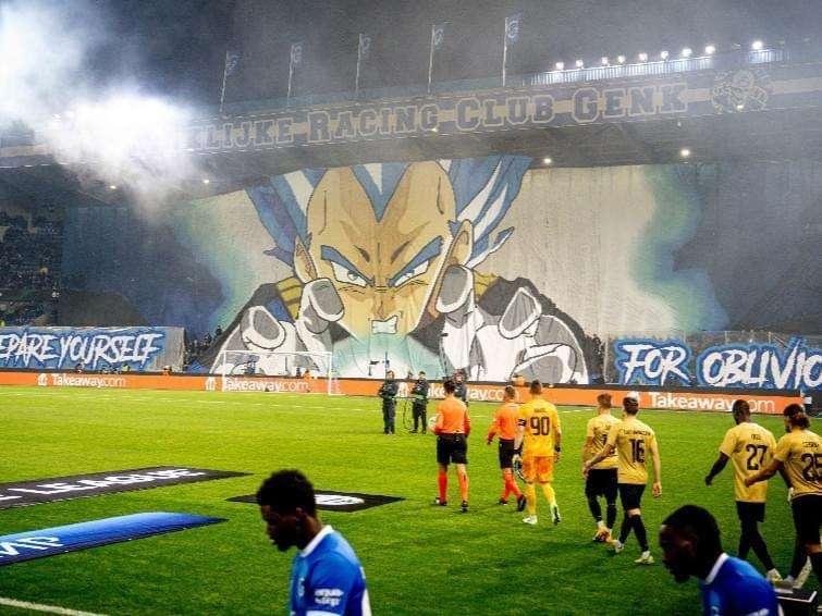 GENK, Coreografia spettacolare ieri sera contro il Ferenc