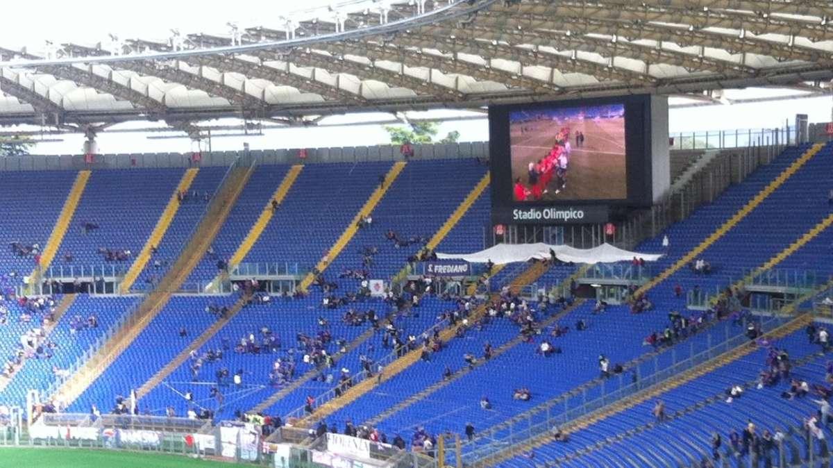 VIDEO FV, L'Olimpico si inzia a riempire di tifosi