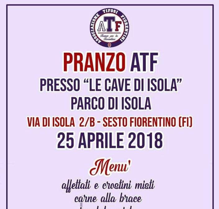 ATF, Il 25/04 pranzo per ricordare Ficini