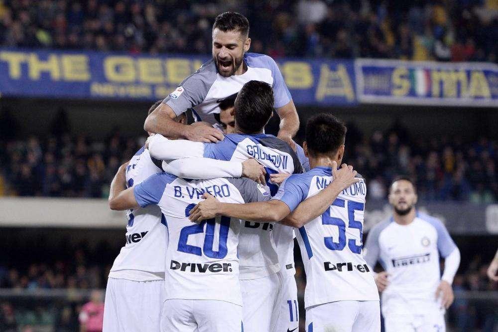 VERONA-INTER 1-2, I nerazzurri tornano secondi