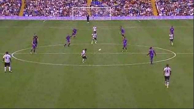 TOTTENHAM-FIORE, Vantaggio Tottenham