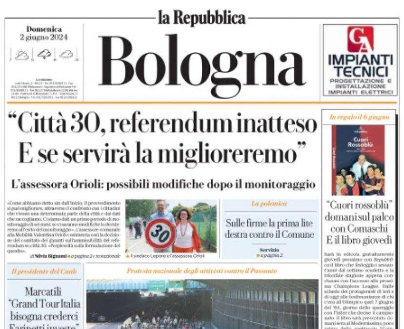 REP. BOLOGNA, Sempre più Italiano: Sartori ha scelto