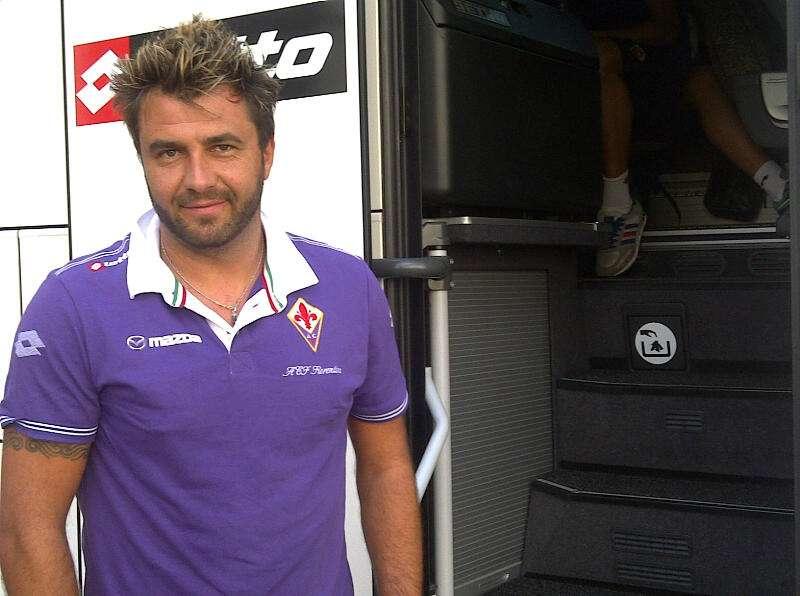 CORTINA, La partenza della squadra...