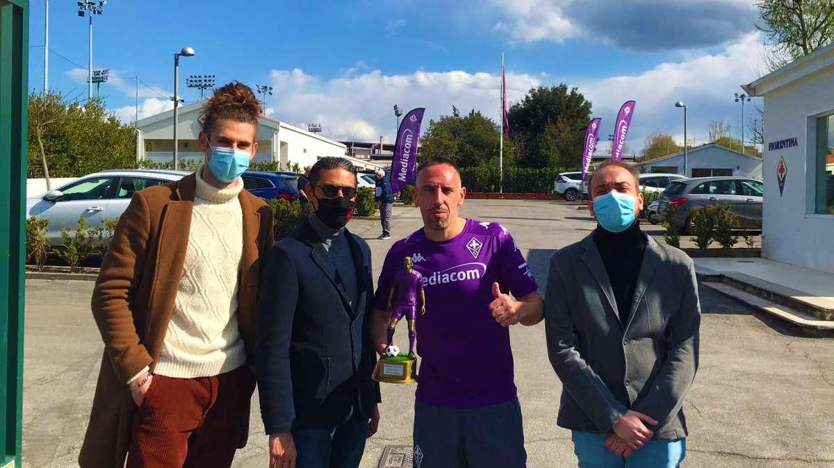 A RIBERY IL PREMIO TOP FV: "GRAZIE A TUTTI! SPERO DI ABBRACCIARVI PRESTO"