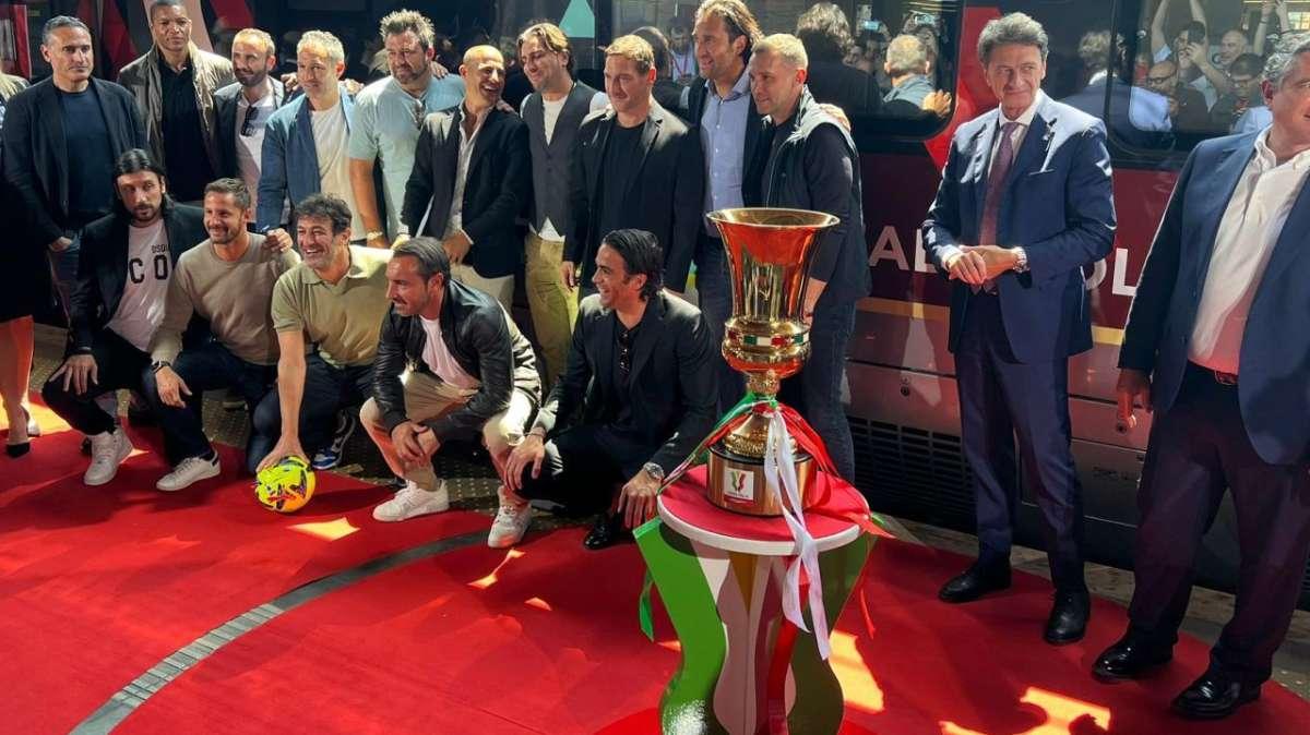 FOTO-VIDEO FV, La Coppa Italia è arrivata a Roma