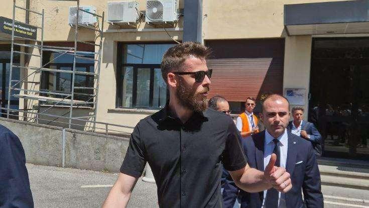FOTO, De Gea posa con Pradè e Ferrari al Viola Park
