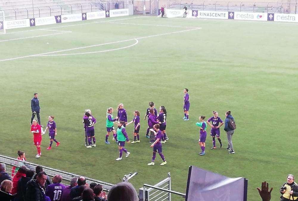 ACF WOMEN'S, Finisce in pareggio: 1-1 col Milan