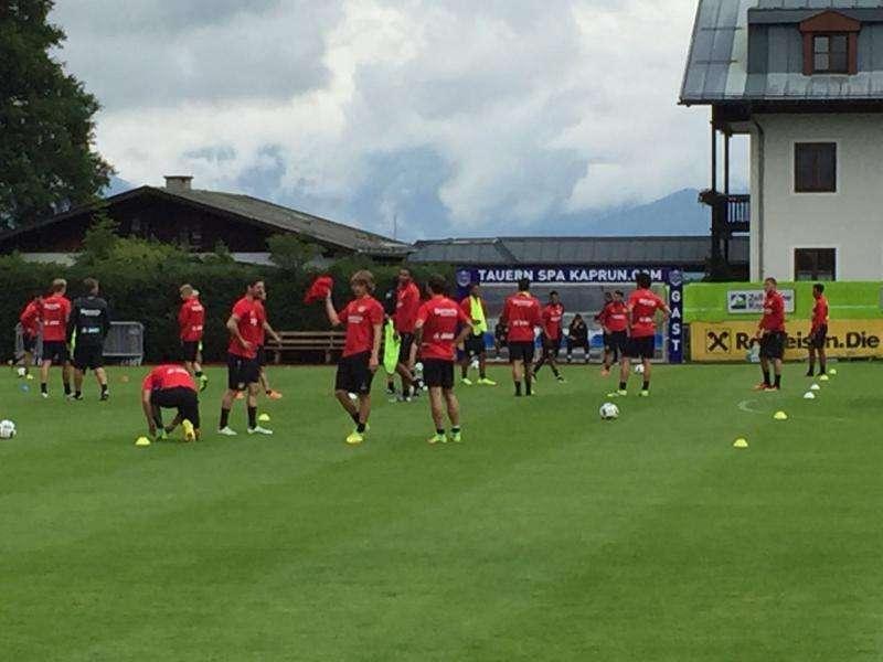 FOTO FV, Il Bayer prepara la gara coi viola a Zell am See