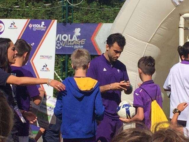 FOTO E VIDEO FV, La Fiorentina saluta Moena