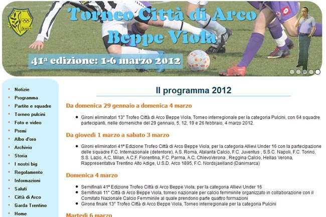 PRIMADONNA, La Primavera al torneo di Arco-Beppe Viola