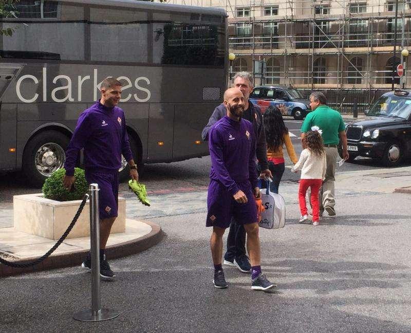 FOTO FV, Allenamento a Regent's Park per i viola