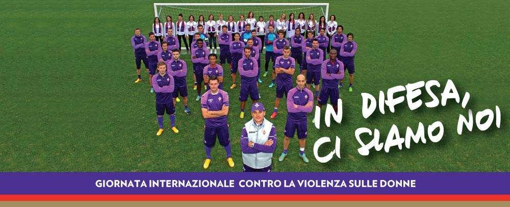 ACF, Fiorentina contro la violenza sulle donne