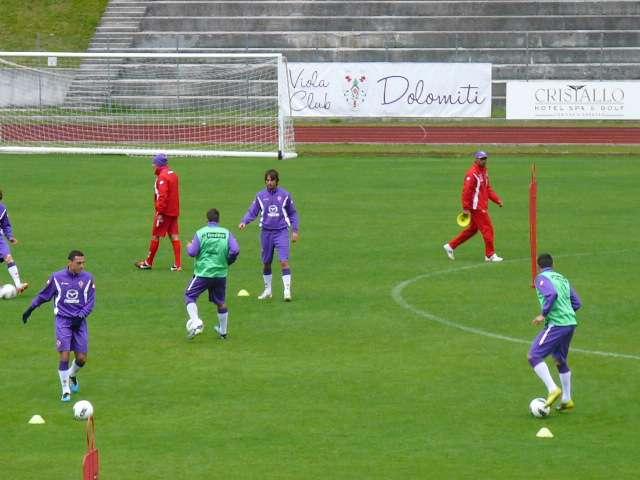 CORTINA, L'allenamento dei portieri (VIDEO)