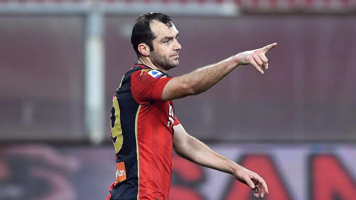 GENOA-SPEZIA, Gol annullato a Pandev: al 45' è 0-0