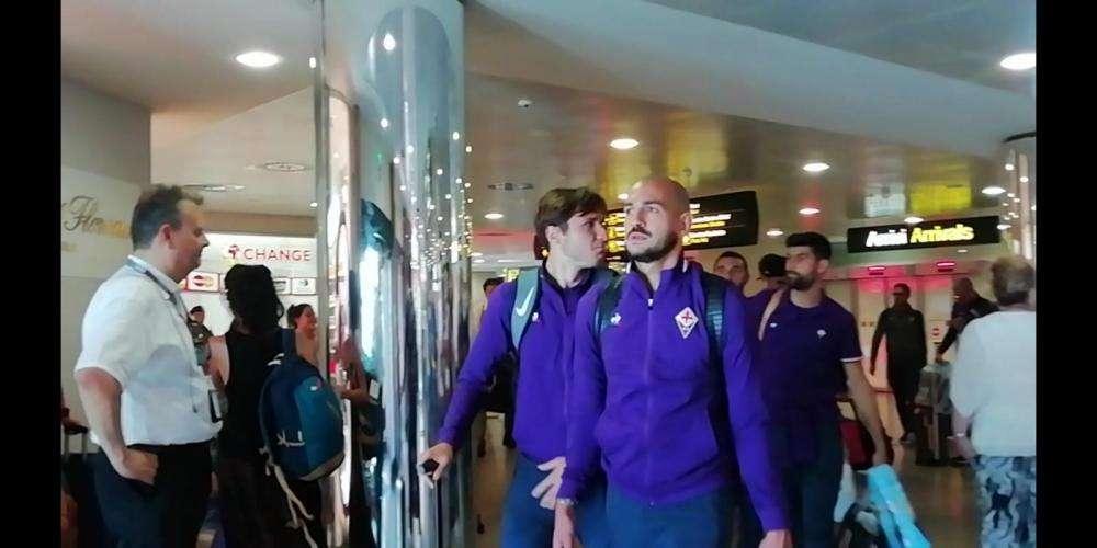 FOTO-VIDEO FV, La Viola è atterrata a Firenze